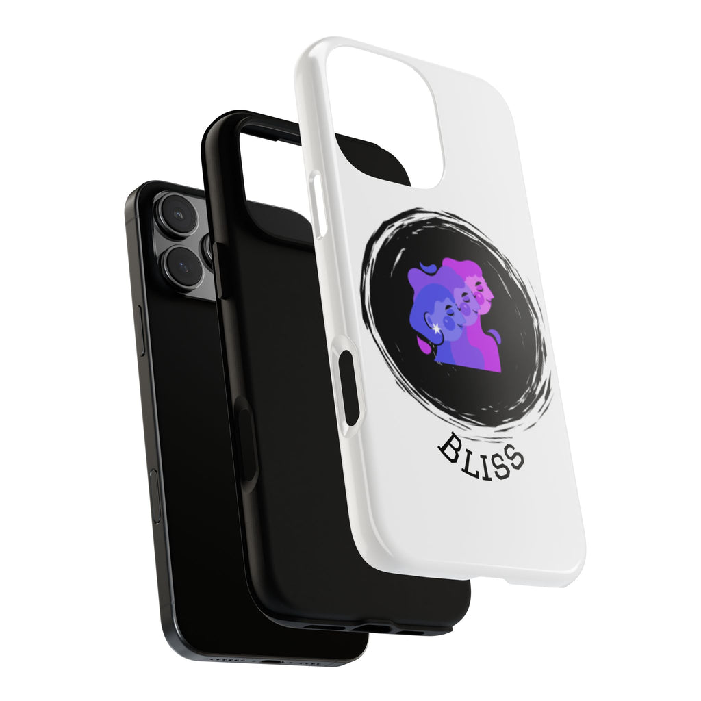 Phone Case — 'Bliss' Gradient Couple Illustration
