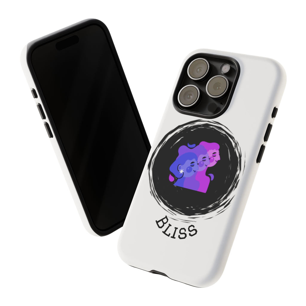 Phone Case — 'Bliss' Gradient Couple Illustration