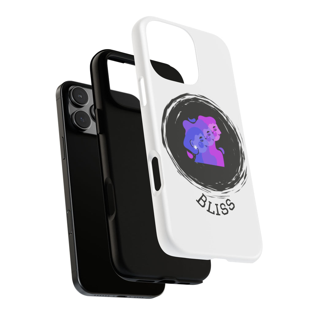 Phone Case — 'Bliss' Gradient Couple Illustration