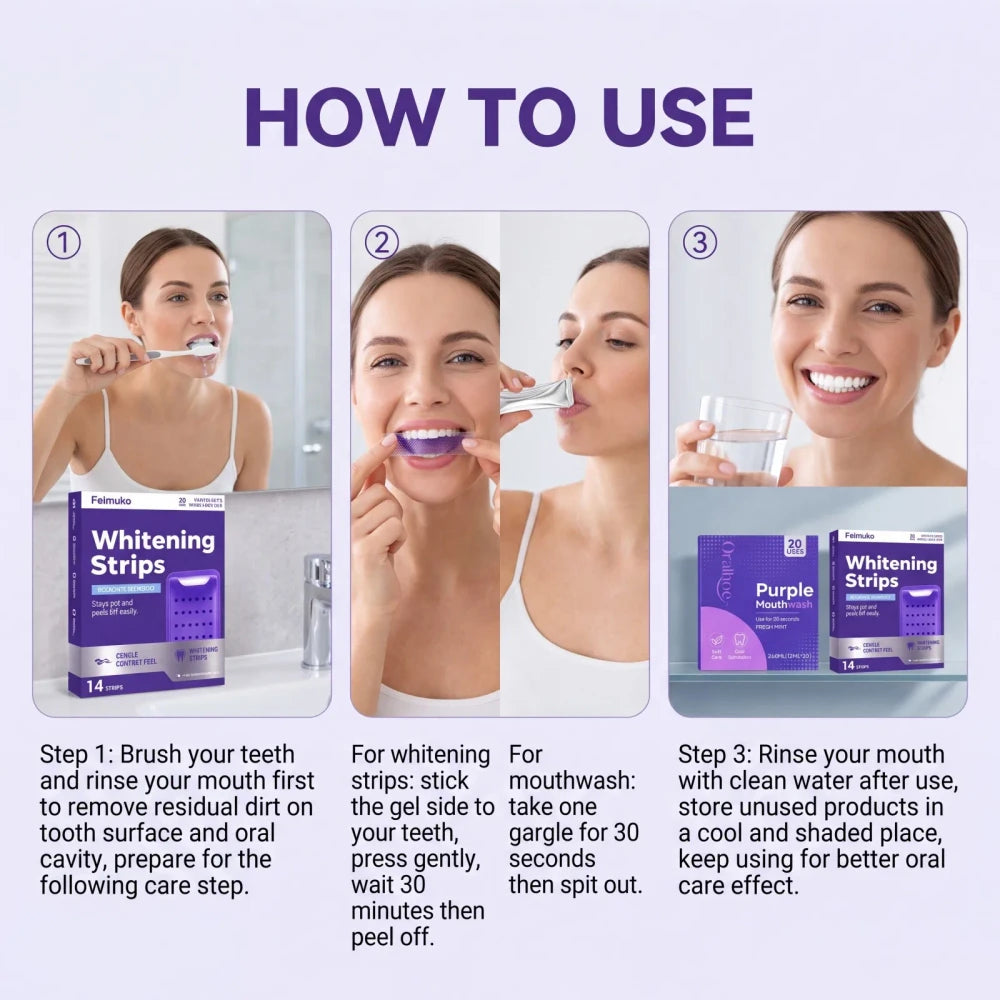 Kit Clareador Dental Diário