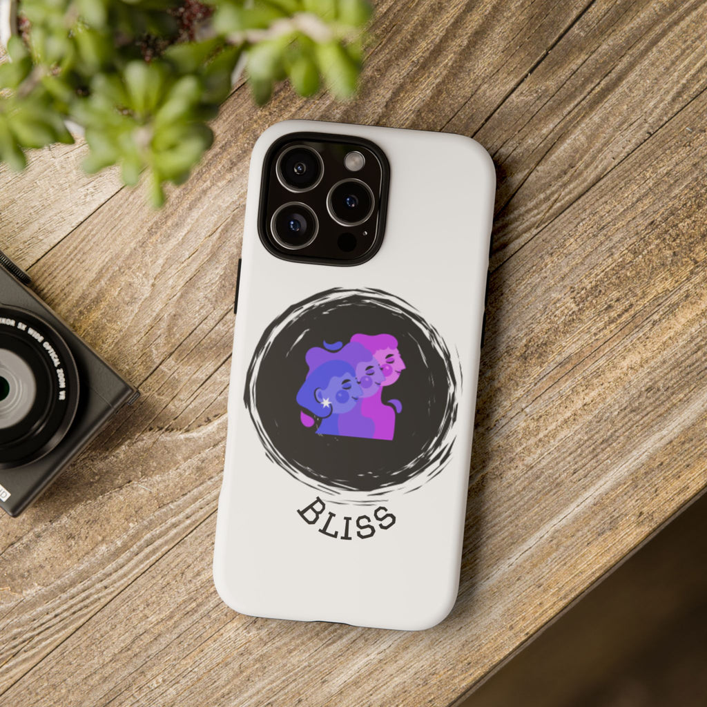 Phone Case — 'Bliss' Gradient Couple Illustration