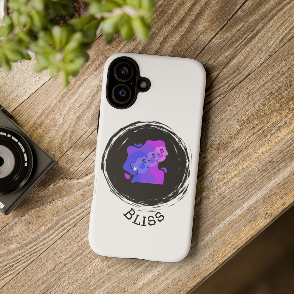 Phone Case — 'Bliss' Gradient Couple Illustration