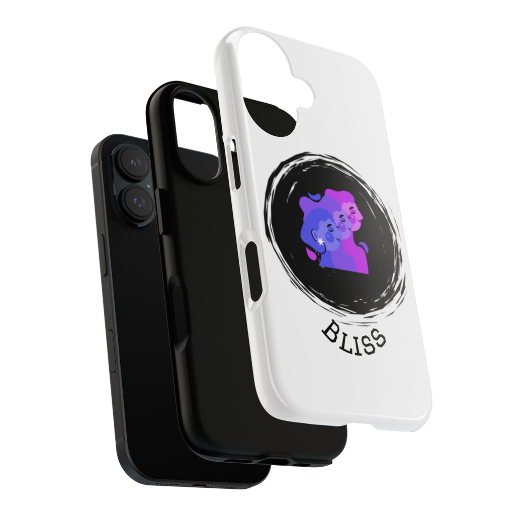 Phone Case — 'Bliss' Gradient Couple Illustration