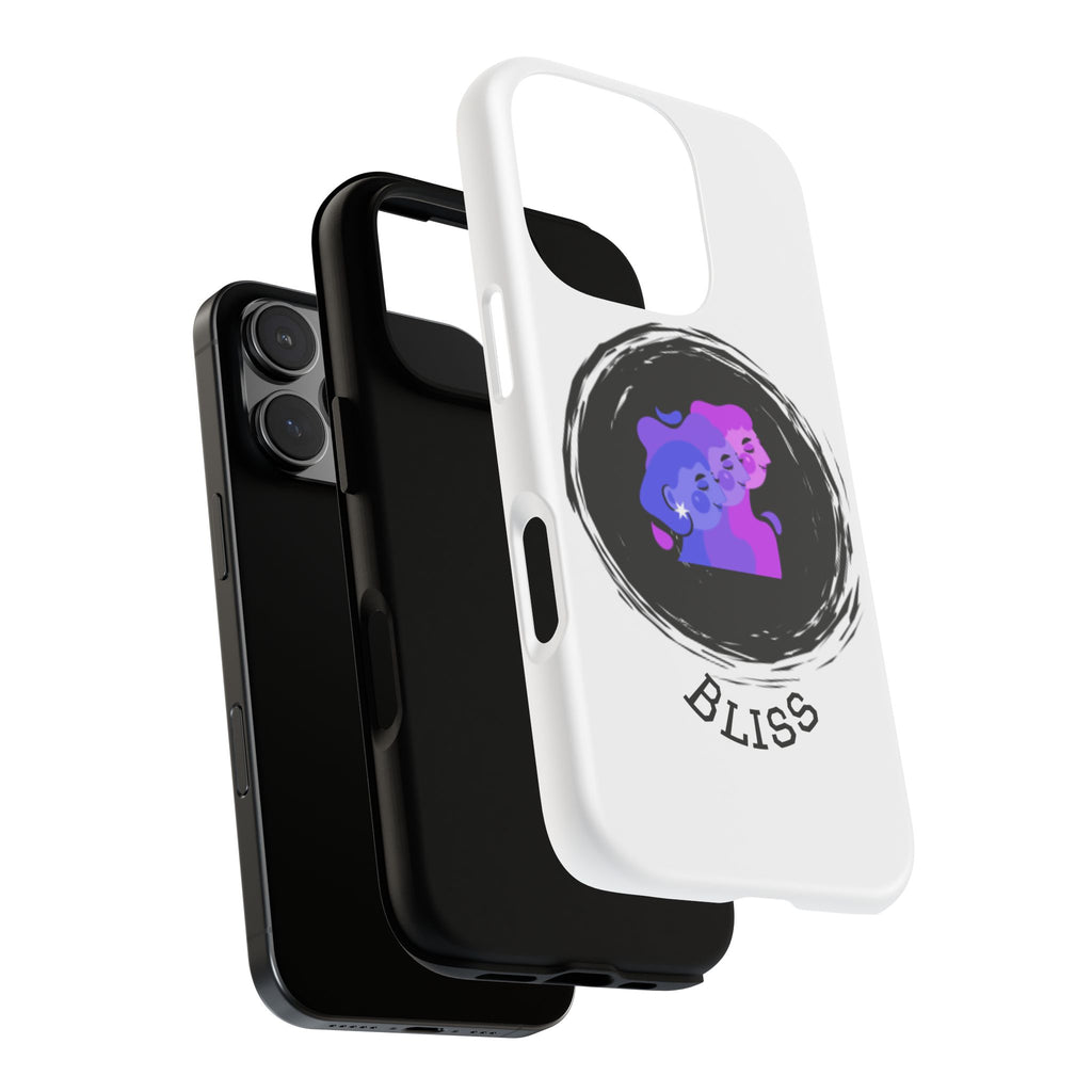 Phone Case — 'Bliss' Gradient Couple Illustration