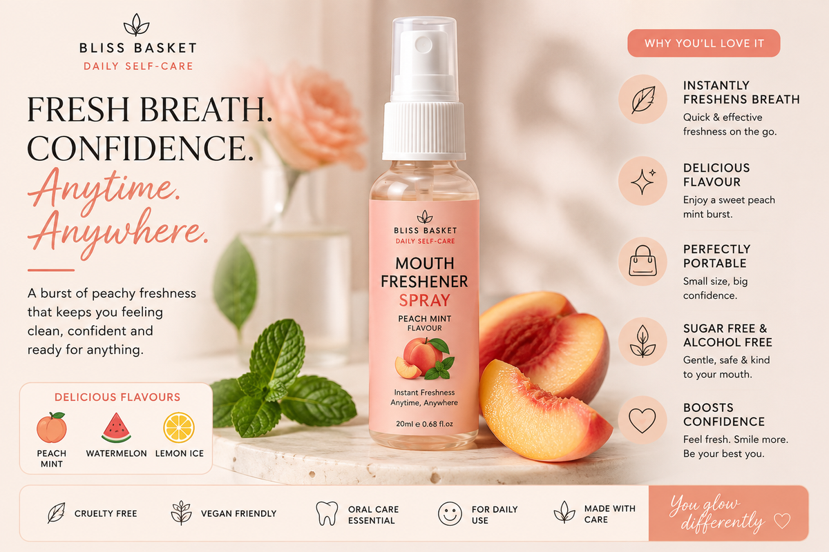 Bliss Basket™ Daily Glow Box – Kit de Autocuidado 4 em 1