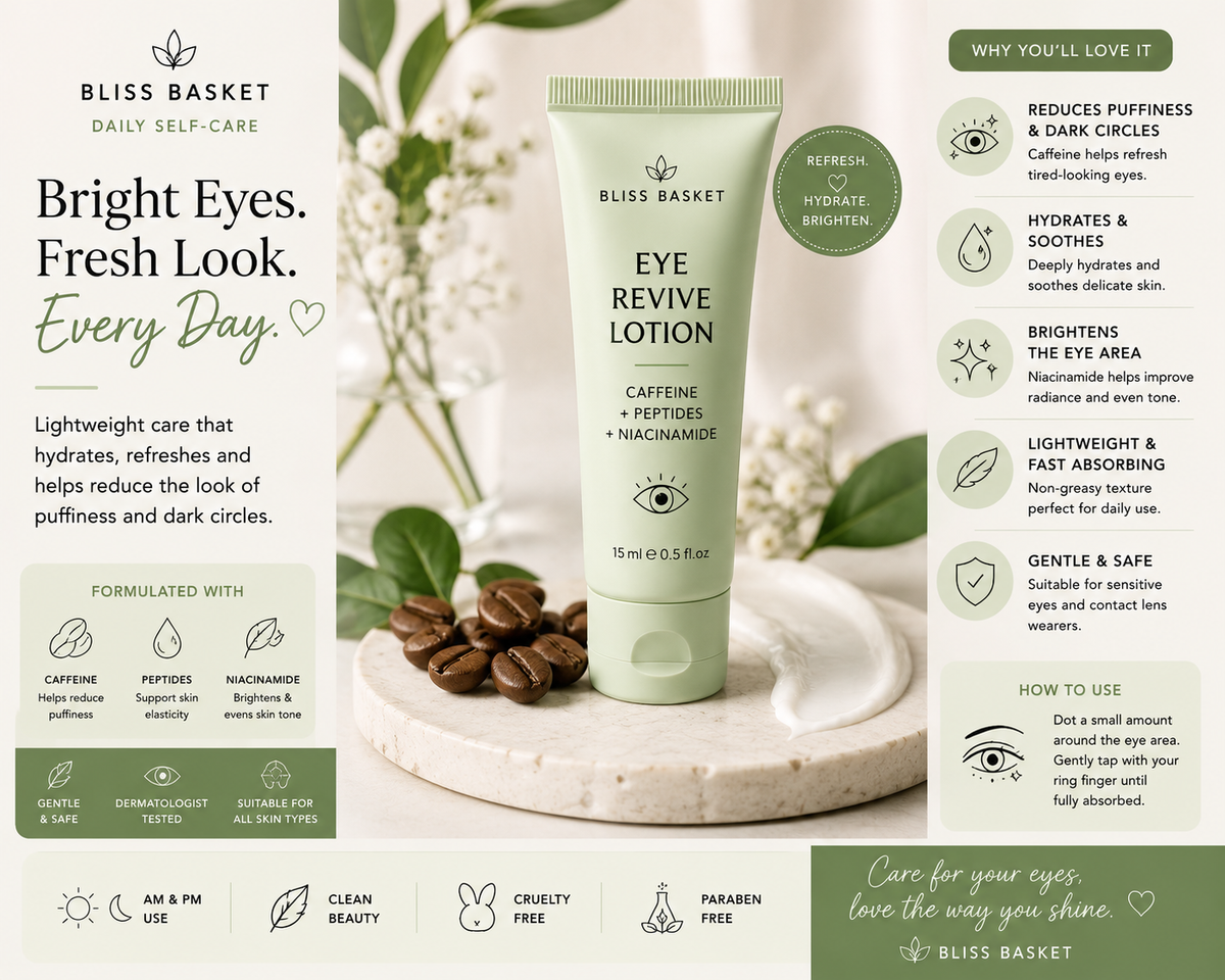 Bliss Basket™ Daily Glow Box – Kit de Autocuidado 4 em 1
