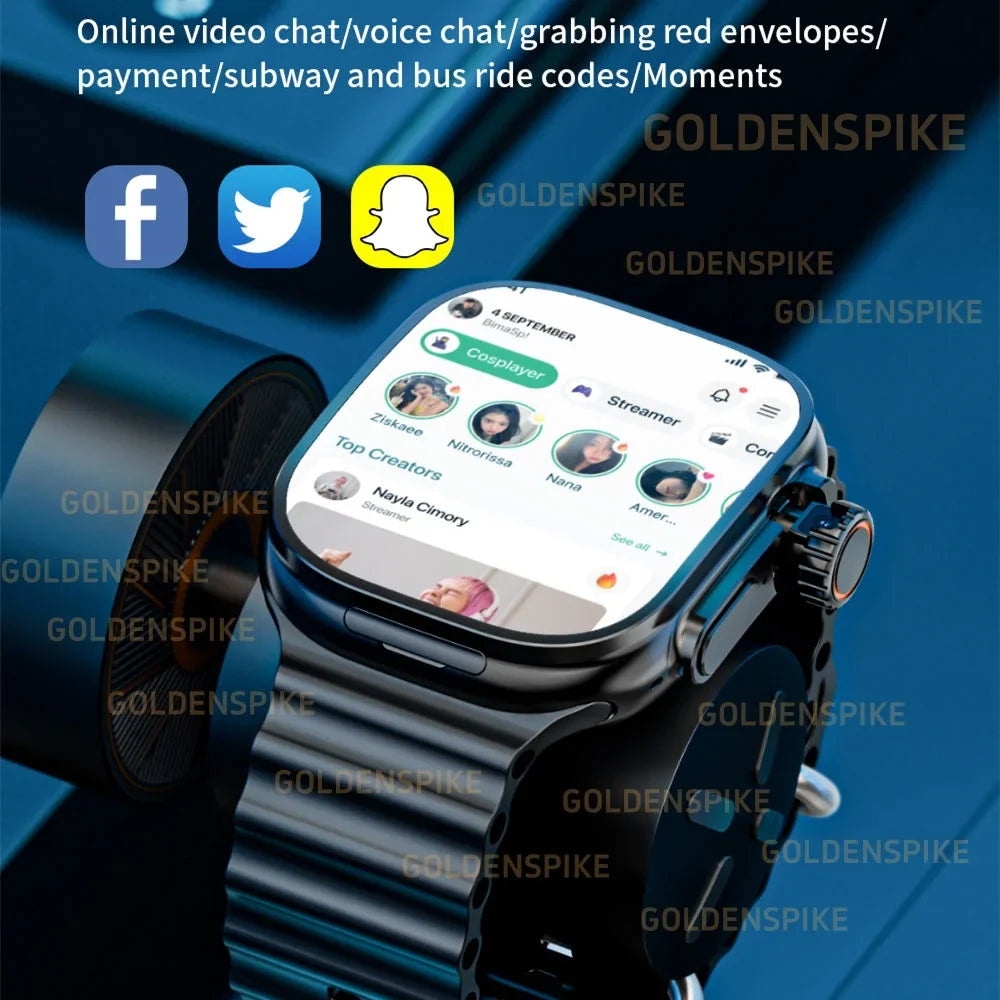 Smartwatch with Rotating Camera