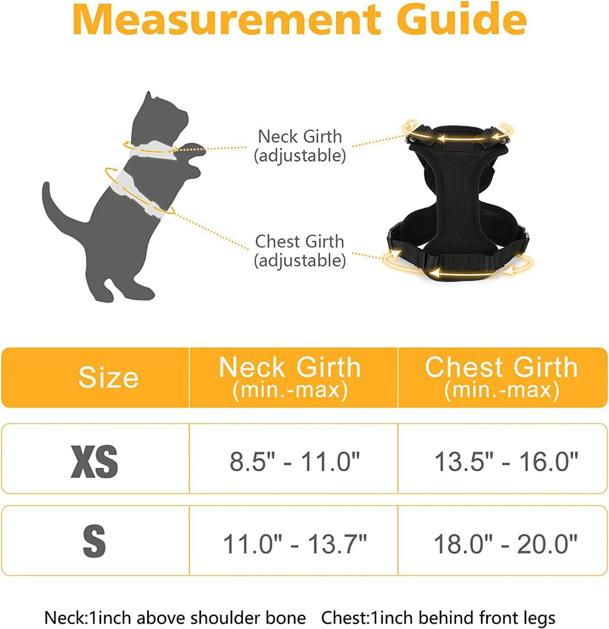 Cat harness, leash and collar set